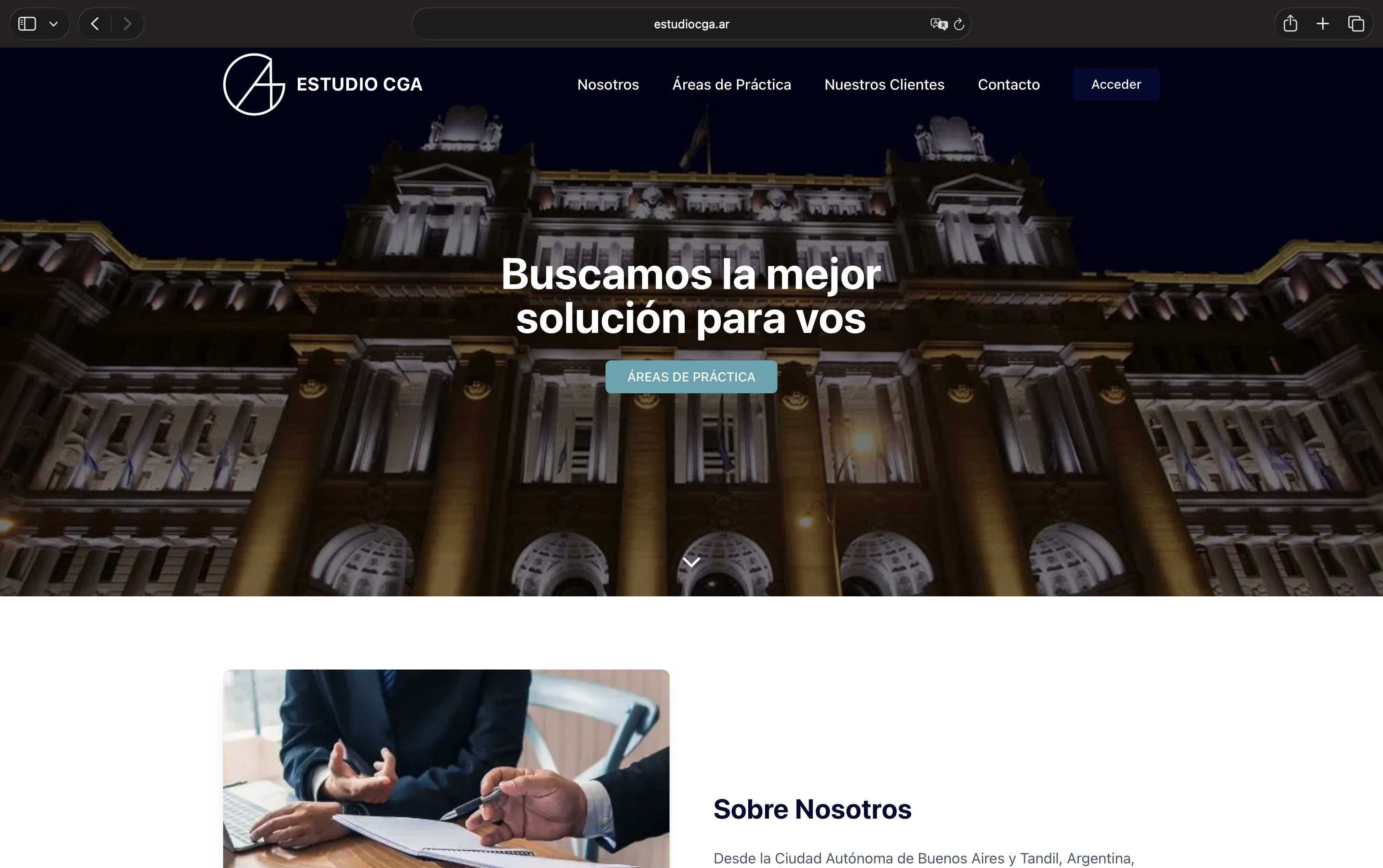 Estudio CGA · Gestión de Casos y Documentos